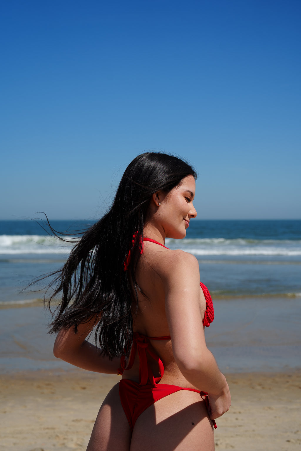 Red Bikini Set